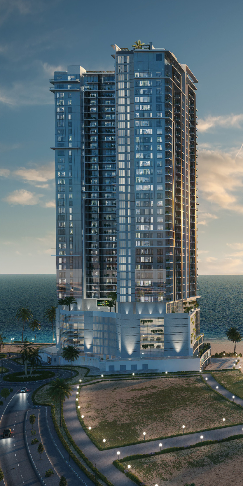 AA Waterfront Tower exterior view