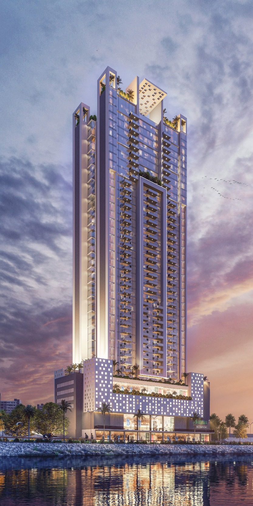 Saima Tower Building Exterior